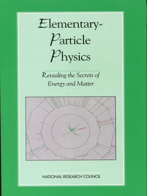 cover image of Elementary-Particle Physics